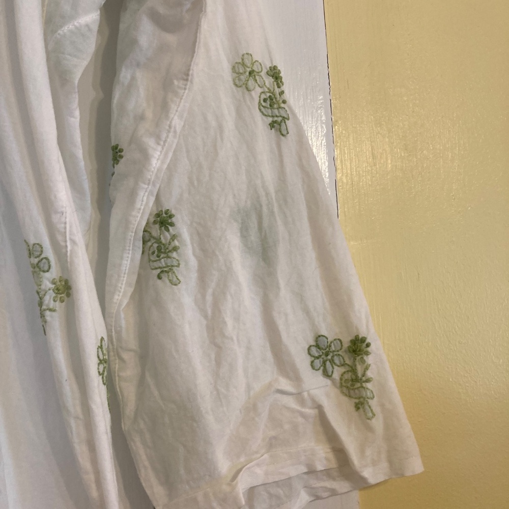 Hand Embroidered Indian Tunic Size L - Picture 4 of 5